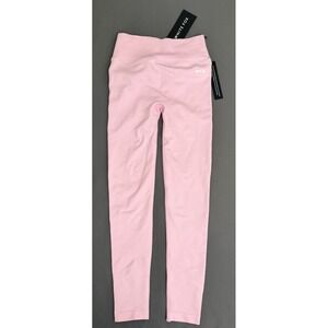 WFA White Fox Active Seamless Leggings Womens Size XS Pink High Waisted NEW!